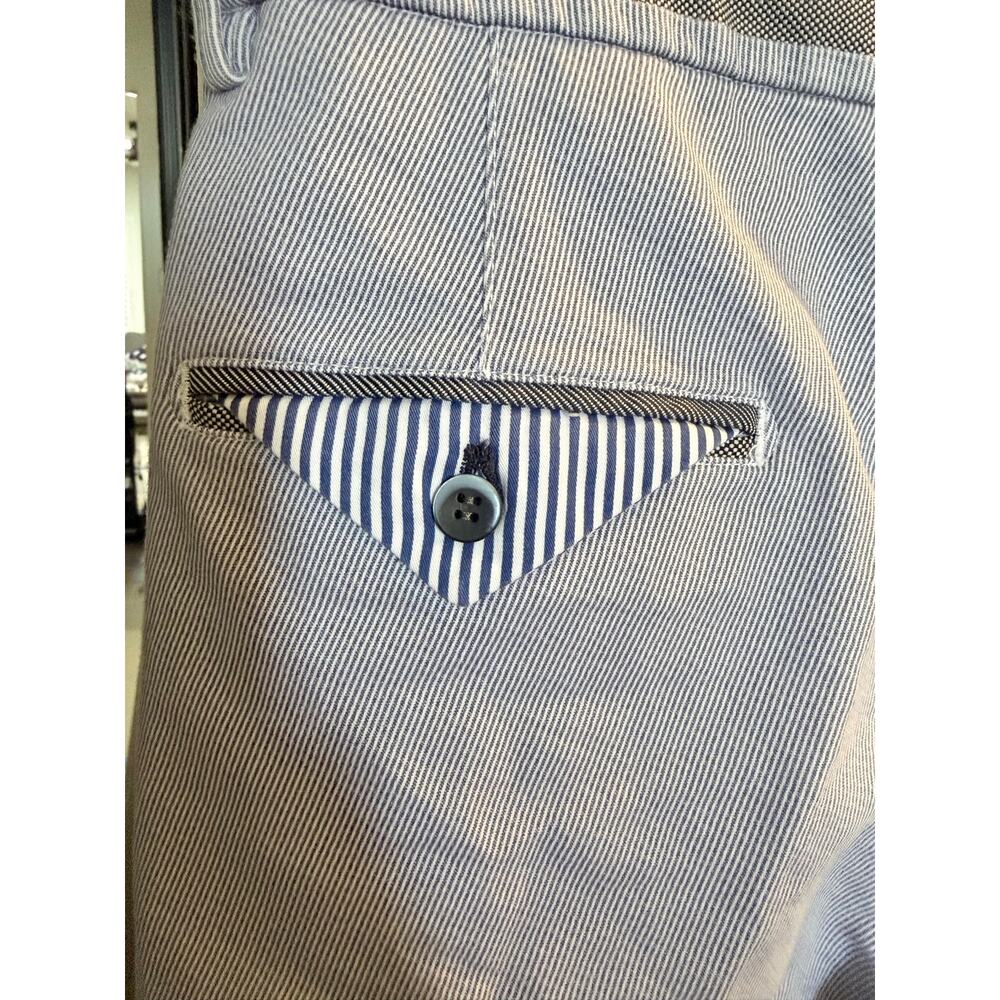 Mason’s Striped Blue Golf Shorts - Picture 6 of 11